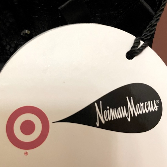 Black Nieman Marcus Embellished Clutch - Picture 3 of 8